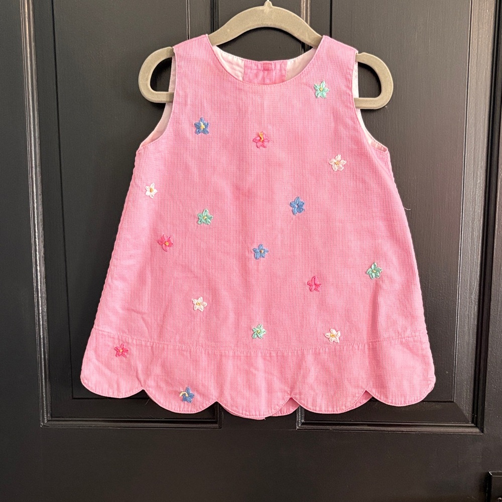 Strasburg Pink Cotton Dress